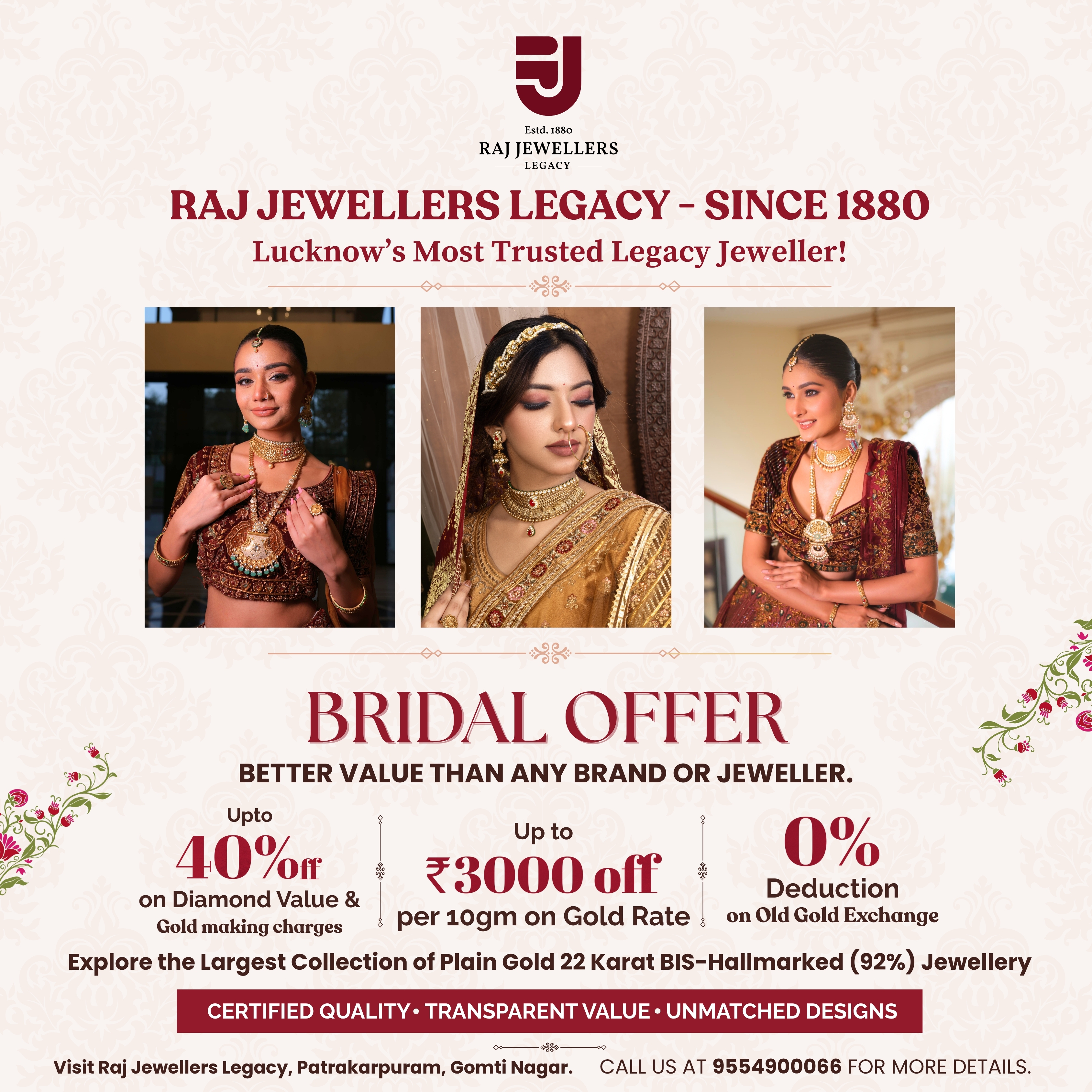Raj Jewellers Offer Creative