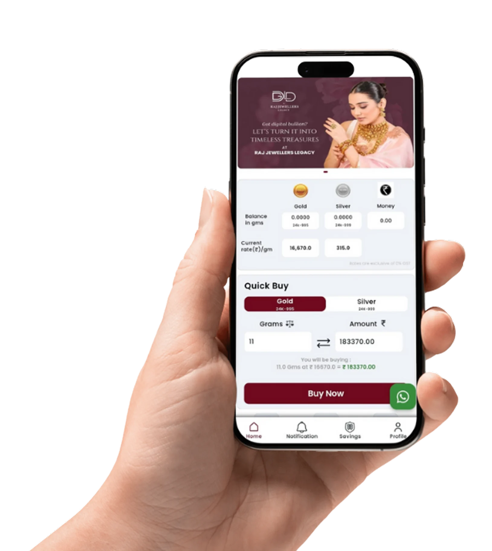 Raj Jewellers app