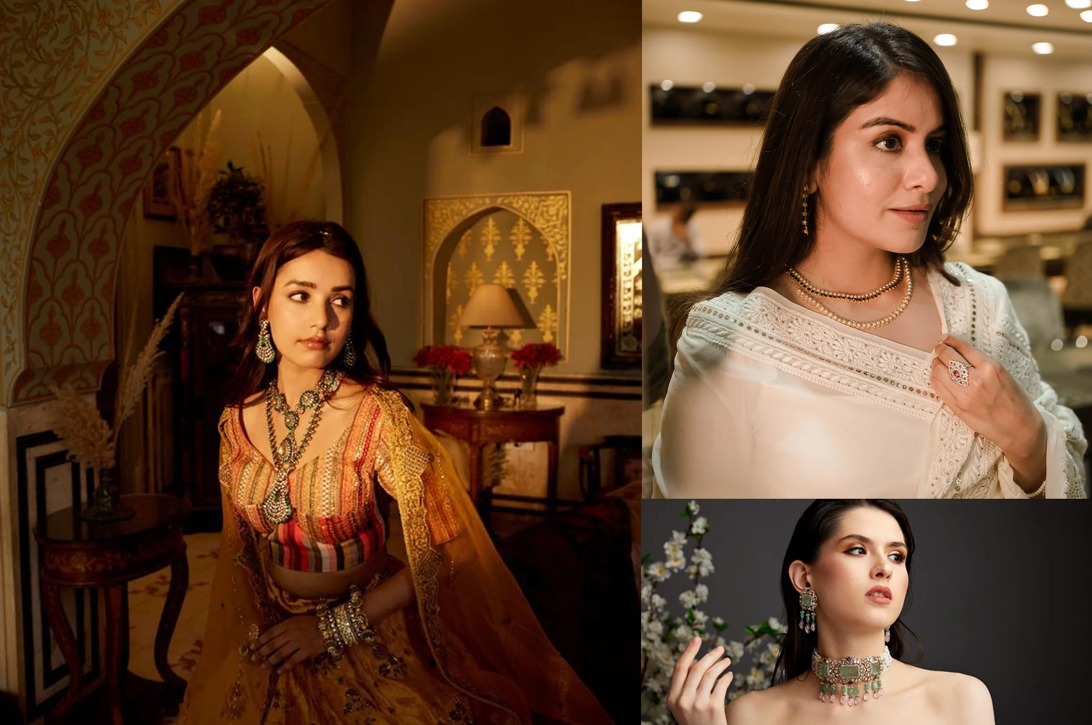 Jewellery collage